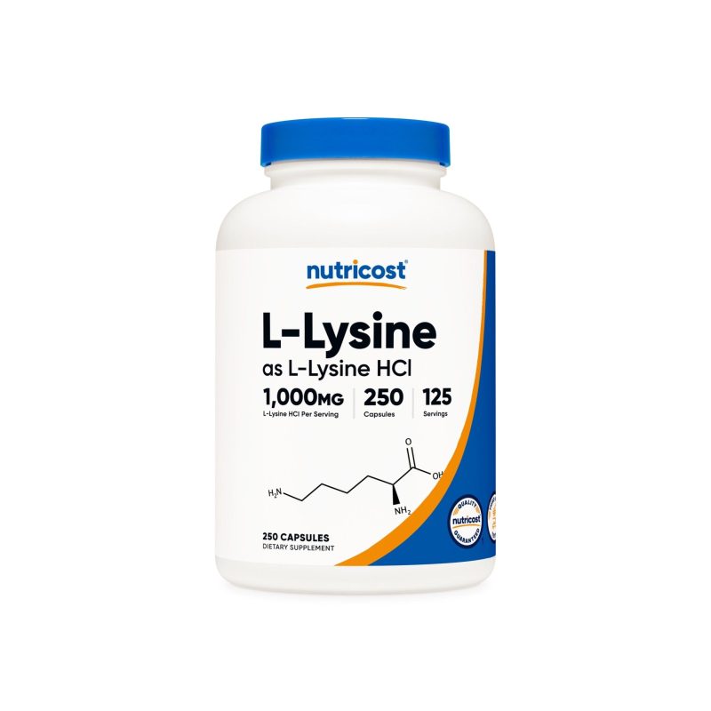 Nutricost L-Lysine Capsules - Nutricost