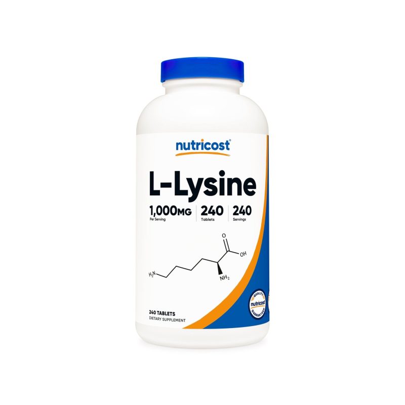 Nutricost L-Lysine Tablets - Nutricost