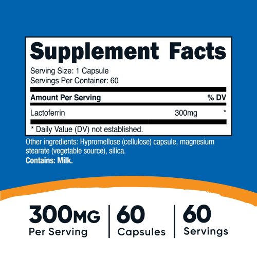 nutricost lactoferrin capsules 237653