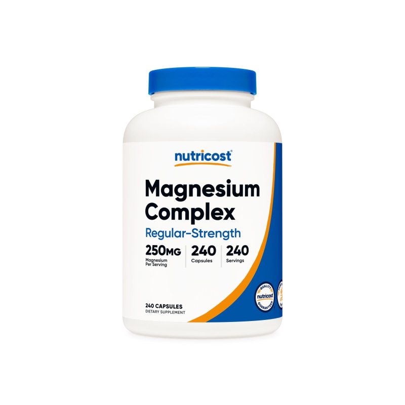 nutricost magnesium complex regular strength 630534