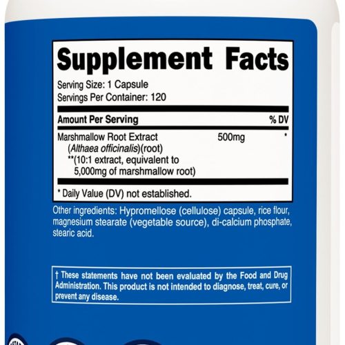 nutricost marshmallow root capsules 183501