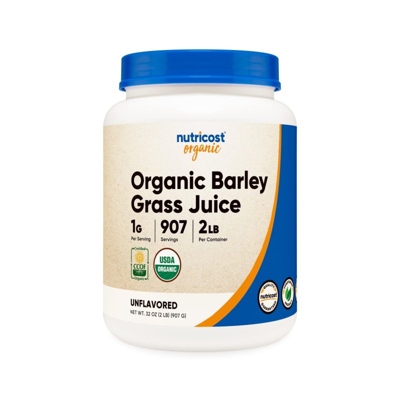 Nutricost Organic Barley Grass Juice Powder - Nutricost