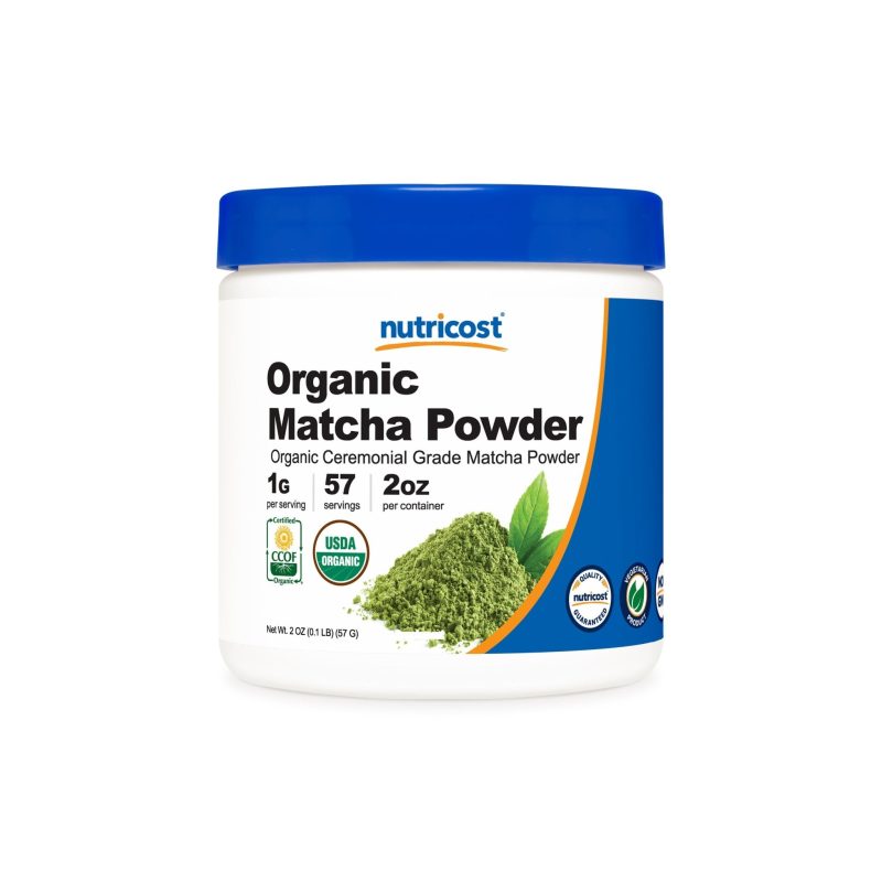 nutricost organic matcha powder ceremonial grade 934100