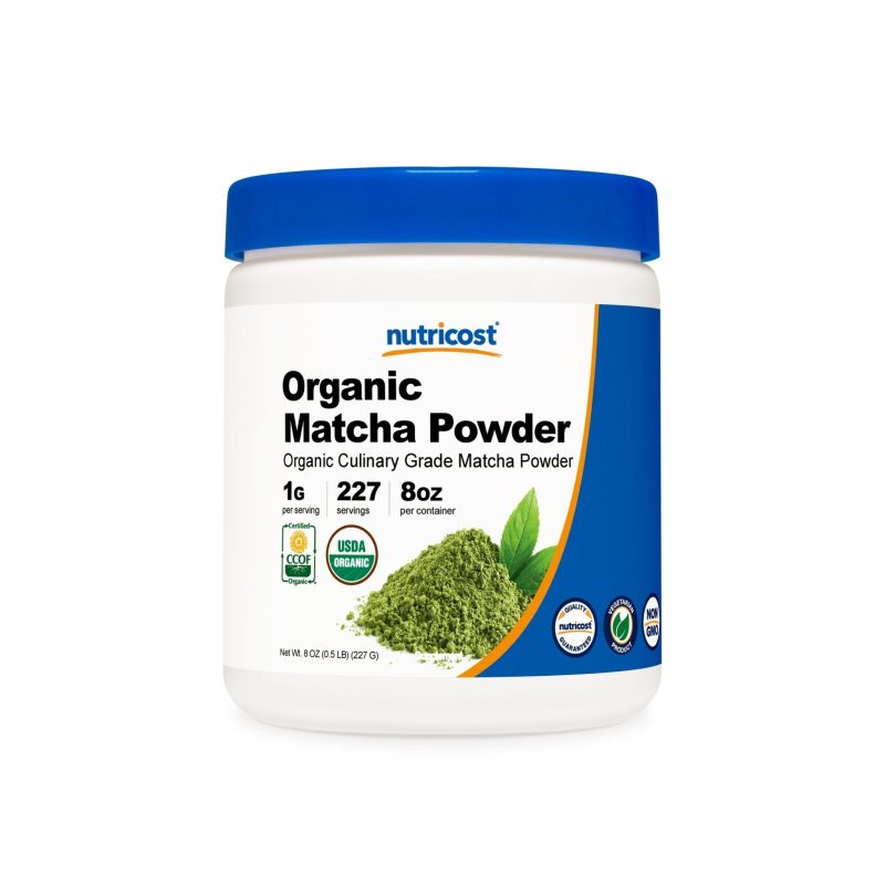 nutricost organic matcha powder culinary grade 630137