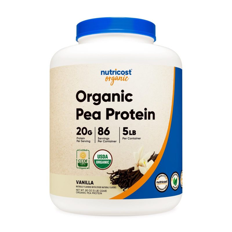 Nutricost Organic Pea Protein Isolate Powder - Nutricost