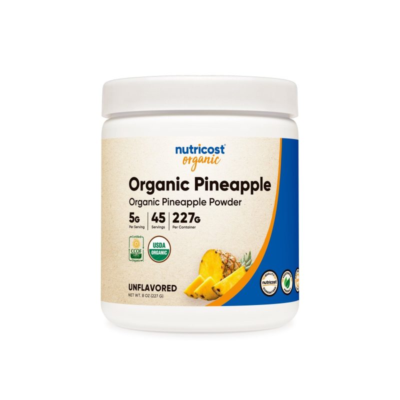 nutricost organic pineapple juice powder 733230