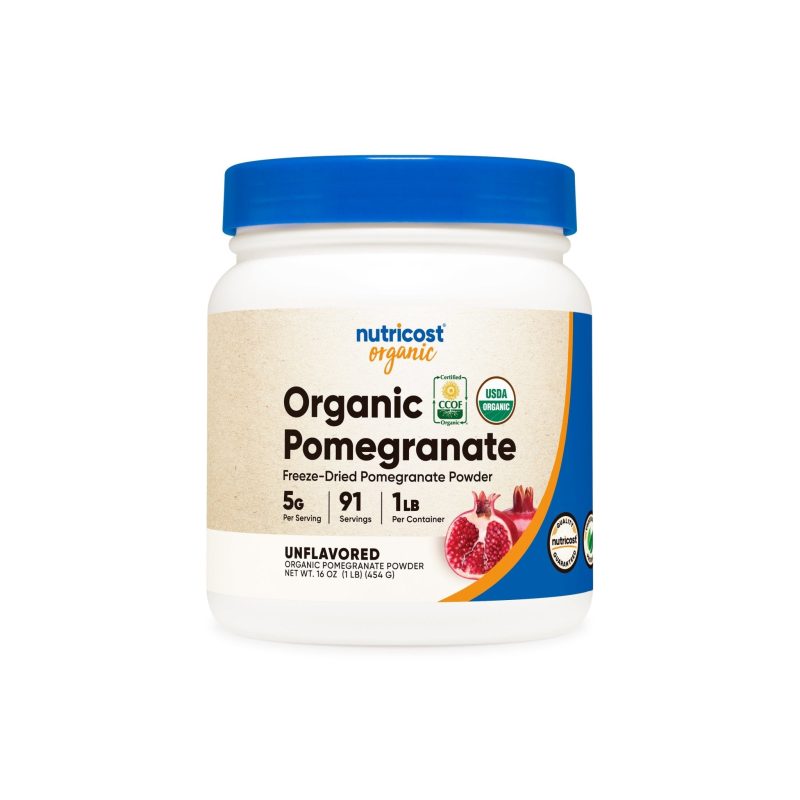 nutricost organic pomegranate powder 1 lb 351527