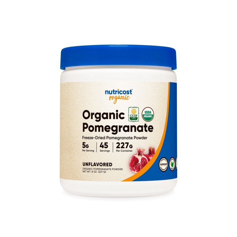 nutricost organic pomegranate powder 8 oz 996521