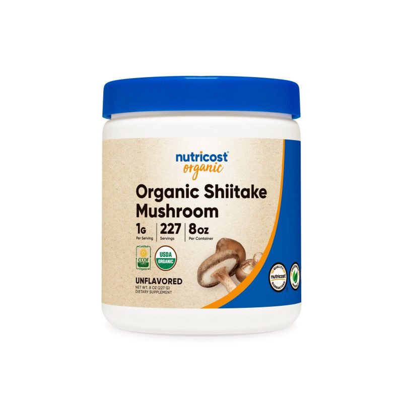 nutricost organic shiitake mushroom powder 556260