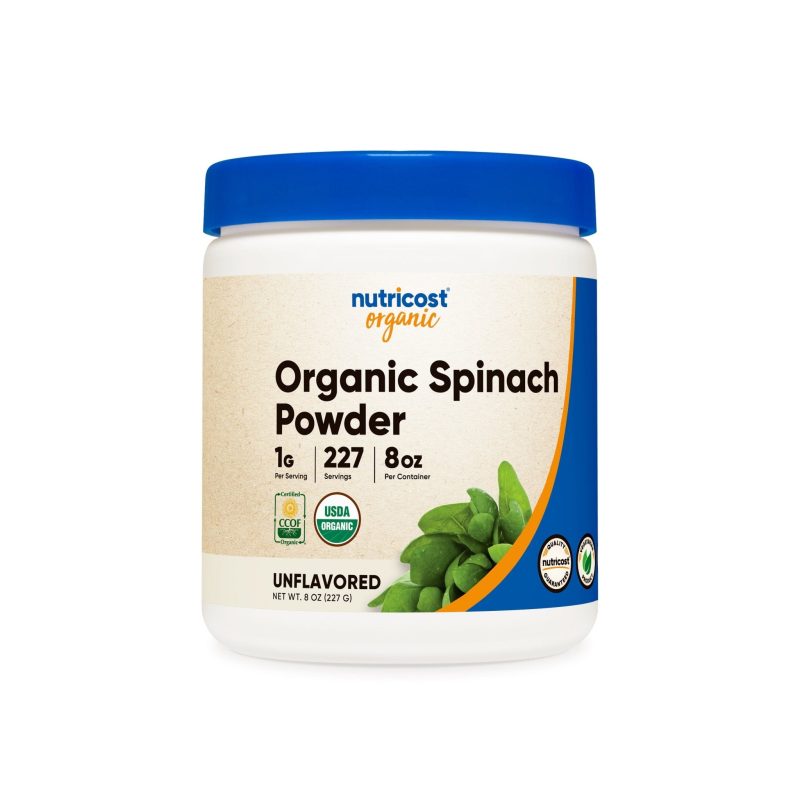 nutricost organic spinach powder 527504