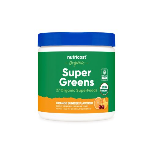 Nutricost Organic Super Greens Powder - 10 Servings - Nutricost