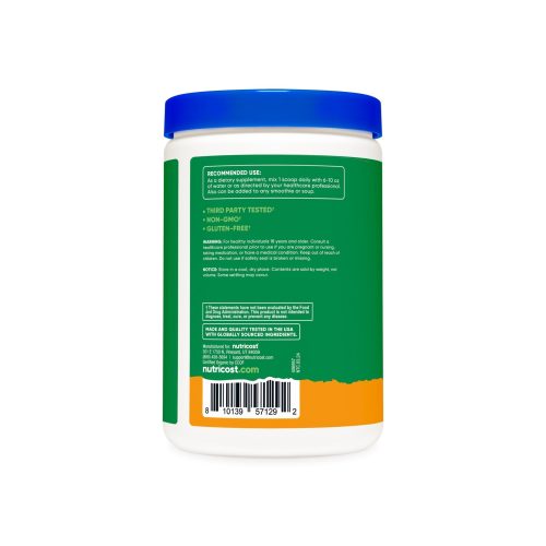 nutricost organic super greens powder 30 serving 163450