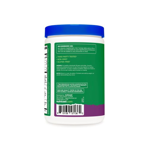 nutricost organic super greens powder 30 serving 550405