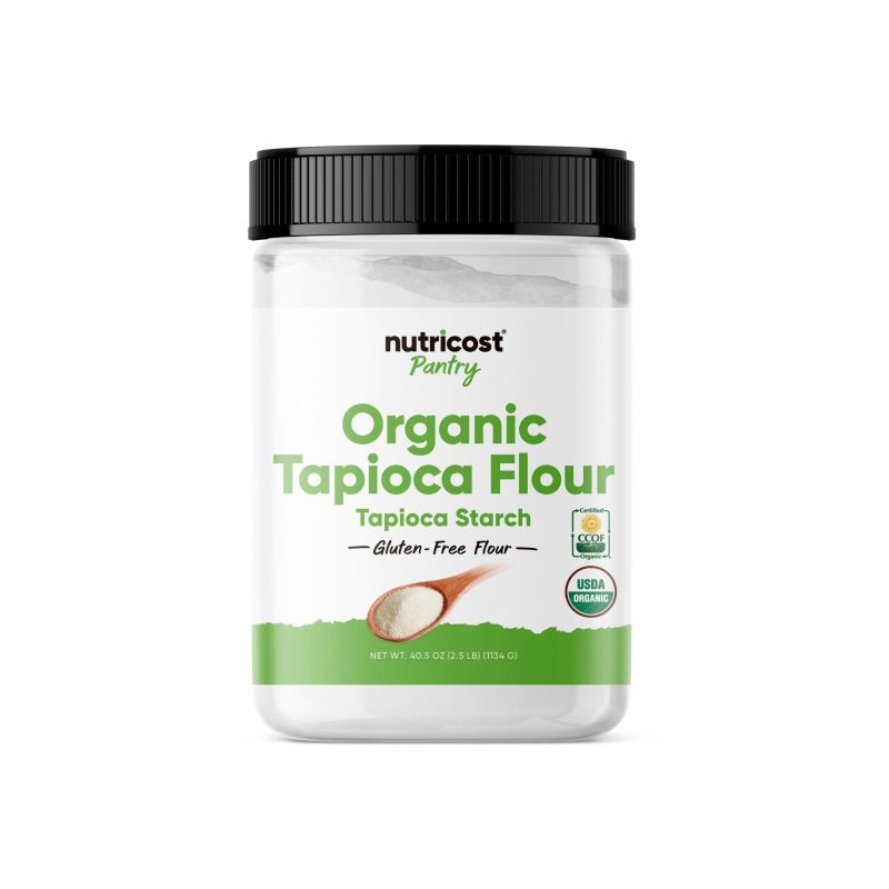 nutricost pantry organic tapioca flour 444699