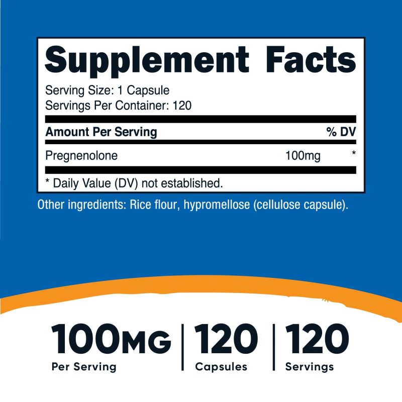 nutricost pregnenolone 200674