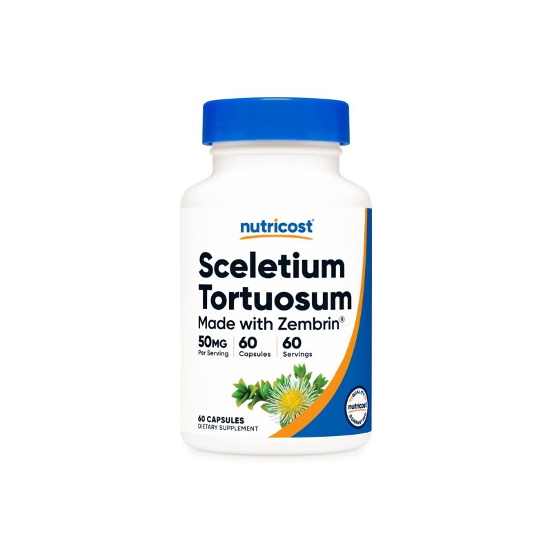 nutricost sceletium tortuosum made with zembrin capsules 560063