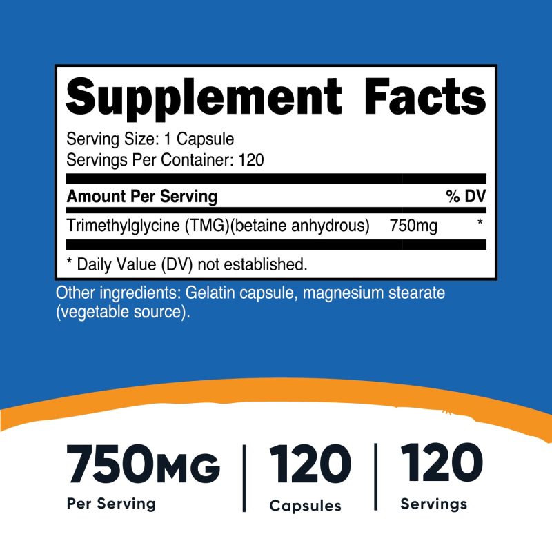 nutricost tmg capsules 236369