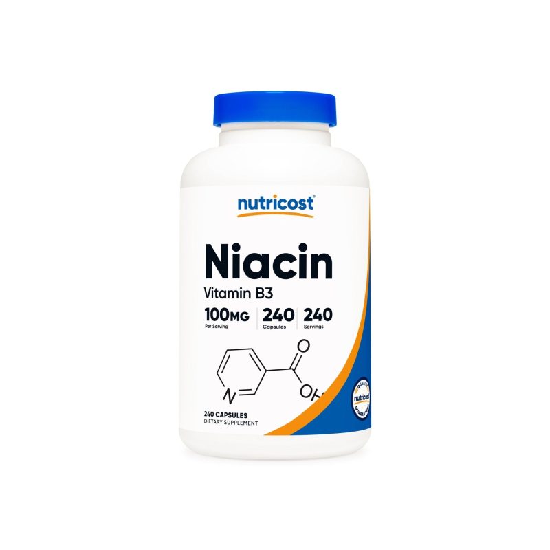 nutricost vitamin b3 niacin capsules 129481